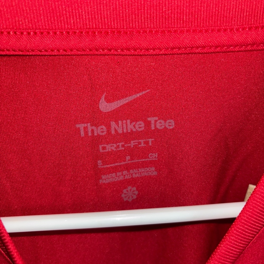 Nike Men's Red Dry fit shirt - Picture 3 of 3